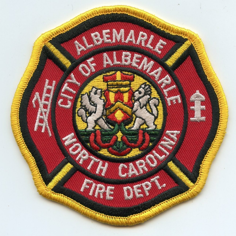 ALBEMARLE NORTH CAROLINA FIRE PATCH
