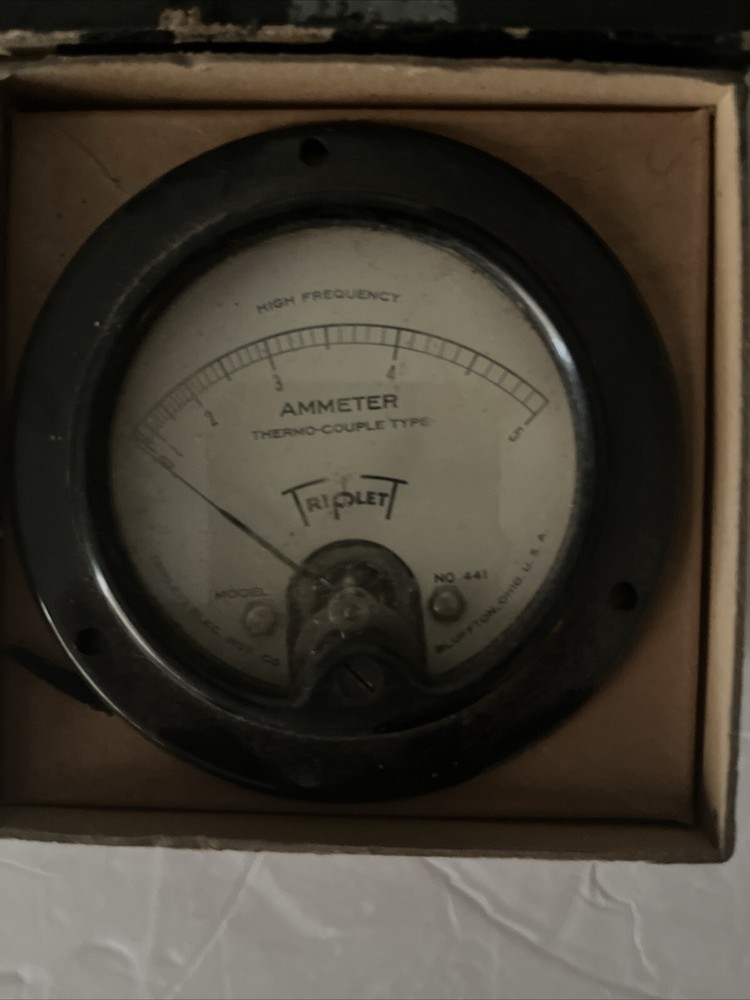 Triplett Ammeter Model No. 441