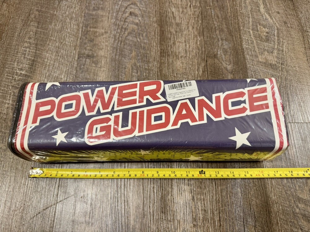 Power Guidance Square Hip Thrust Barbell Pad USA Theme