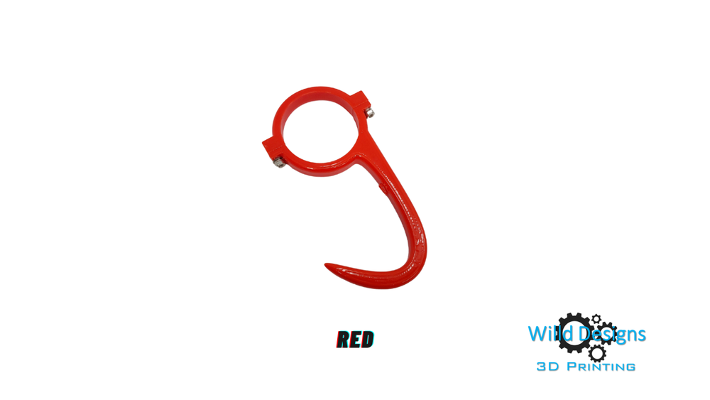 Custom Steering Wheel Cage Hook - 3D Printed | Easy Installation | Multiple Size