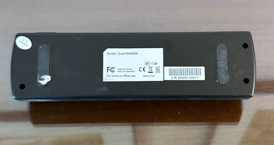 Card Reader ScanShell800 Scan Shell 800 ID Card Scanner UNTESTED