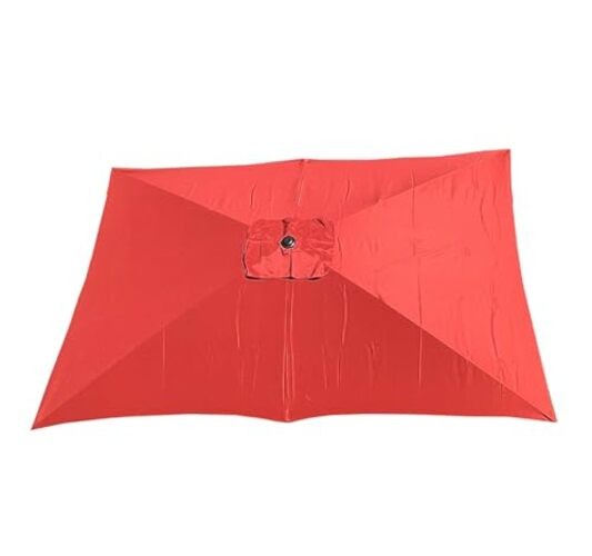 BELLRINO Rectangular Replacement Umbrella Canopy for 10ft x 6.5 ft 6 ribs