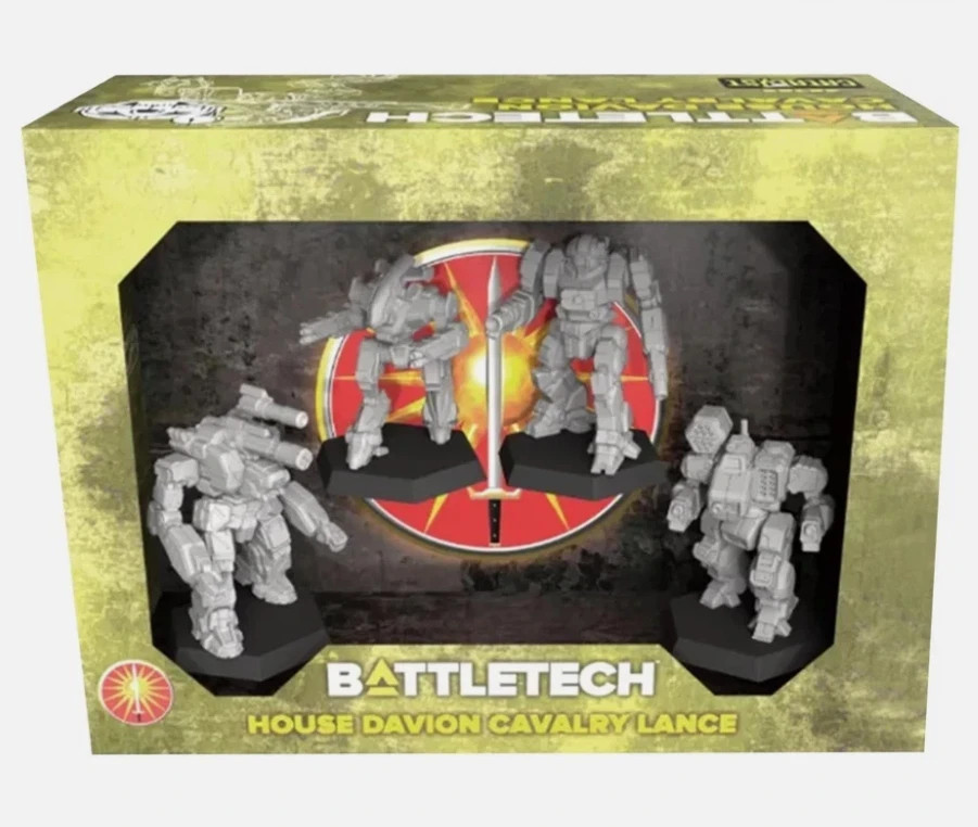 BattleTech ForcePack: House Davion Cavalry Lance - Legionnaire Hellspawn Gunsmit