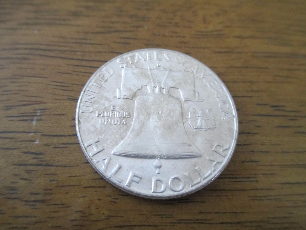1962 D Franklin Silver Half Dollar Unc.