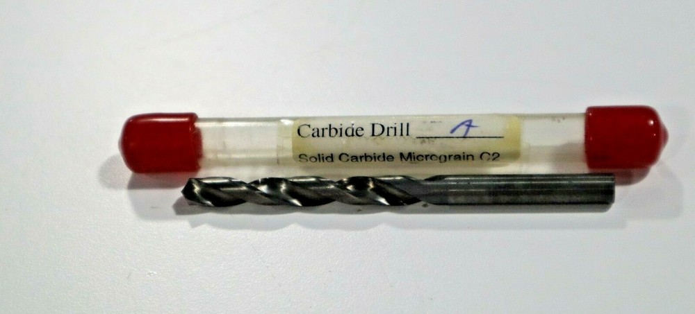 SIZE "A"  CARBIDE DRILL, 2 FLUTE          B374