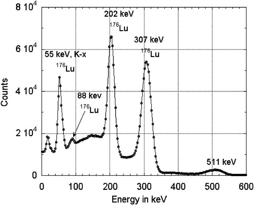 LYSO Scintillator Crystal for Gamma Radiation Scintillation Detector naitl