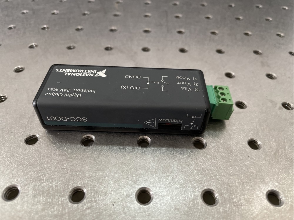 National Instruments NI SCC-DO01 Digital Input Isolation 24V