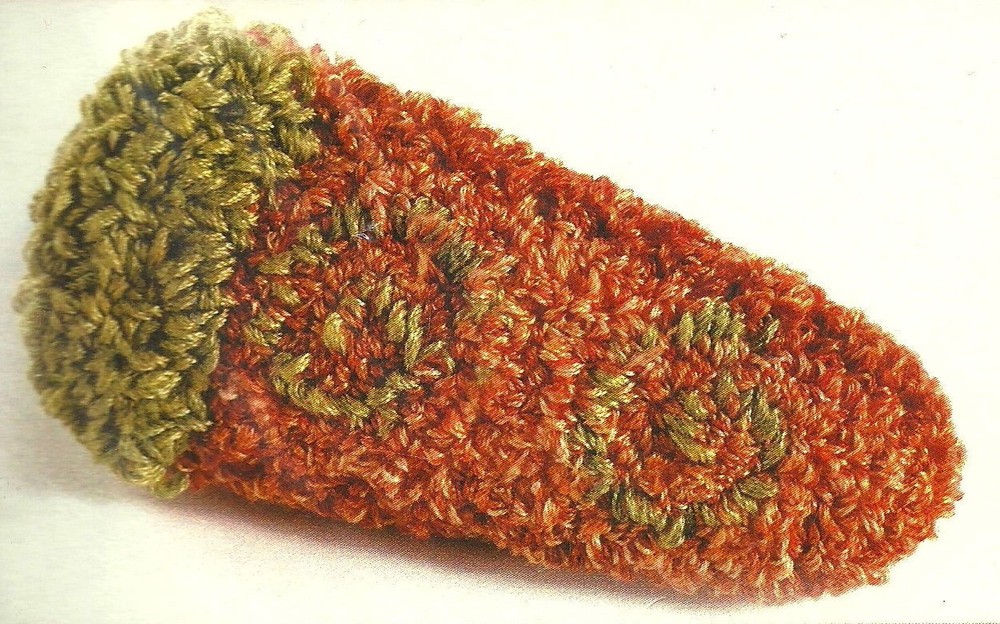 Finger Work "Carrot Scissor Case" Punch Needle Pattern w/Fabric