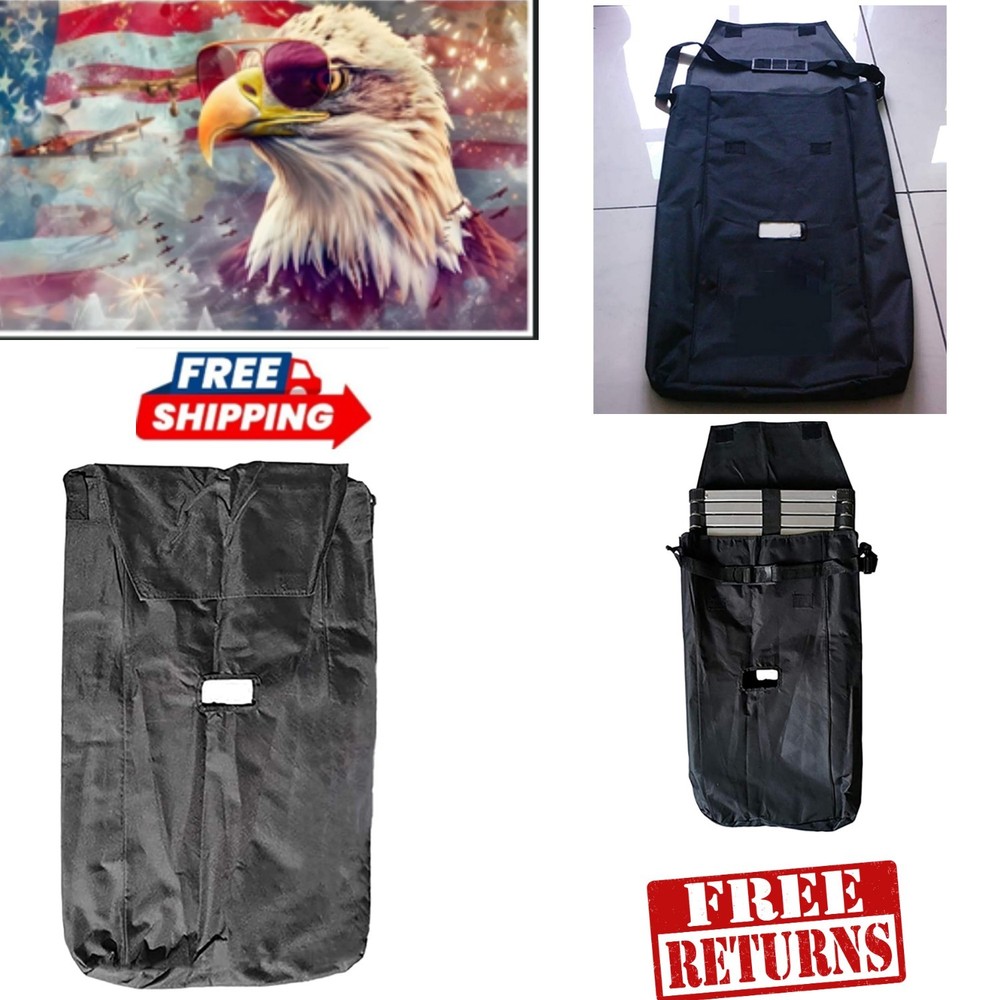 Durable Telescoping Ladder Carry Bag - Moisture-Resistant Storage Solution