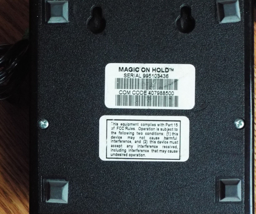 Lucent Magic On Hold With Power Supply 407988500