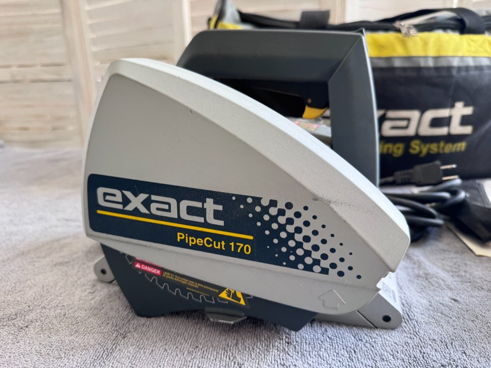 Used - Exact PipeCut 170 Pipe Cutting System with 4 Rollers