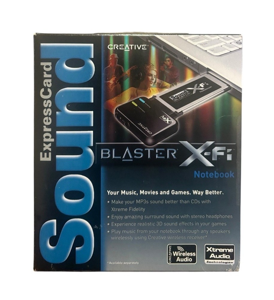 Creative Labs SB0950 ExpressCard Sound Blaster X-Fi Notebook Audio System
