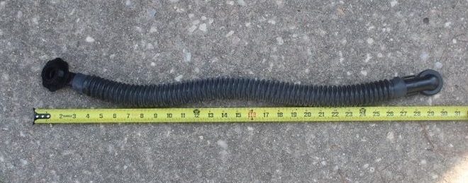 New in Package U.S. Military Gas Mask Hose Extension for M40, M42, M45, CP4R3T3A