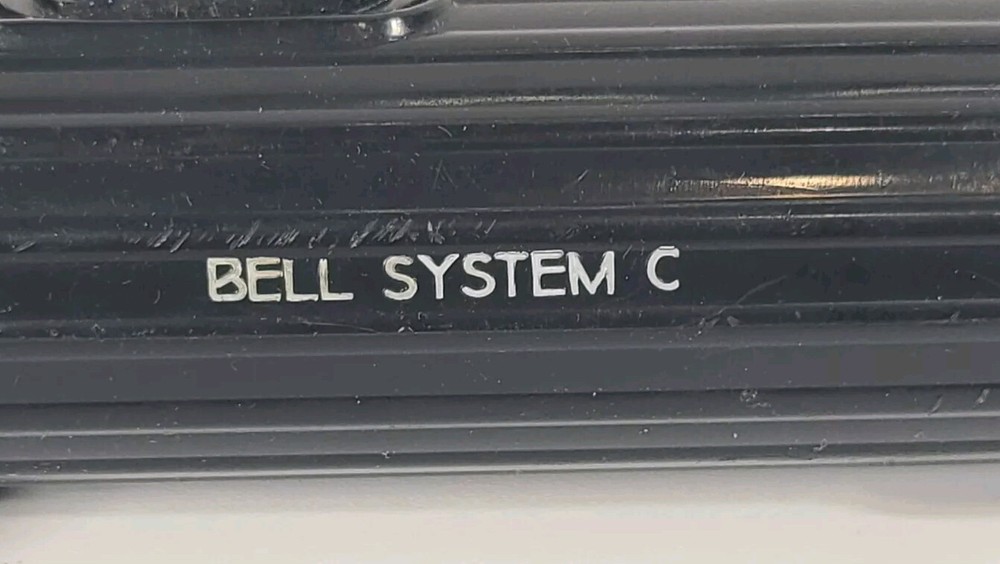 Bell System C Bright Star Flashlight Black 7" & Leather Canvas Lineman Tool Bag