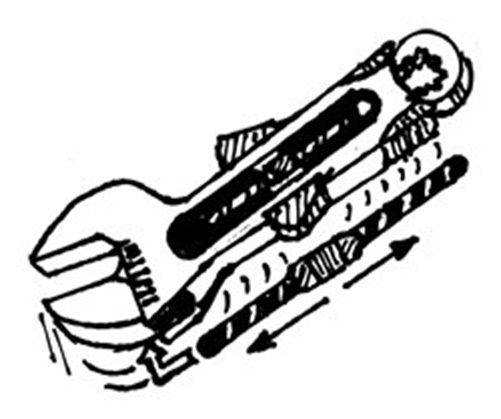 8", 10", or 8" + 10" Quick Adjustable Wrench