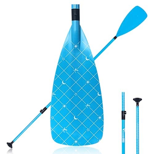 Paddle Board Paddle Effortless Adjustment & Transport Sup Paddle 3 210 Blue