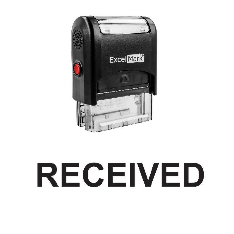 RECEIVED Stamp - Self-Inking / Black