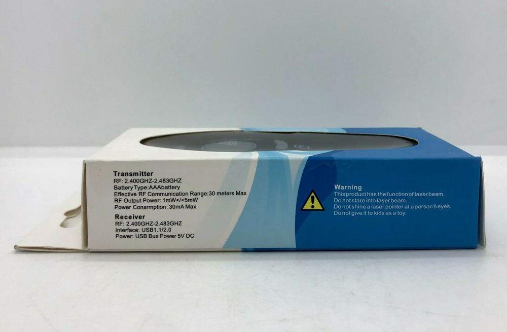 AlepTau Wireless Presentation Clicker Remote Pointer - FREE SHIPPING a