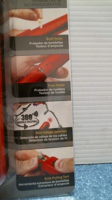 Gardner Bender Holiday Light Tester (VD7500LB) FS