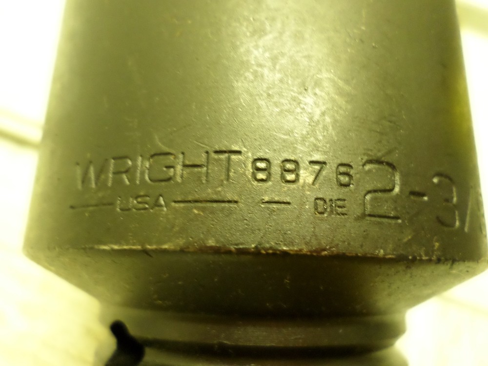 ⭐ NEW ⭐ Wright 8876 2-3/8" IMPACT SOCKET 1" DRIVE 🏁🏁🏁