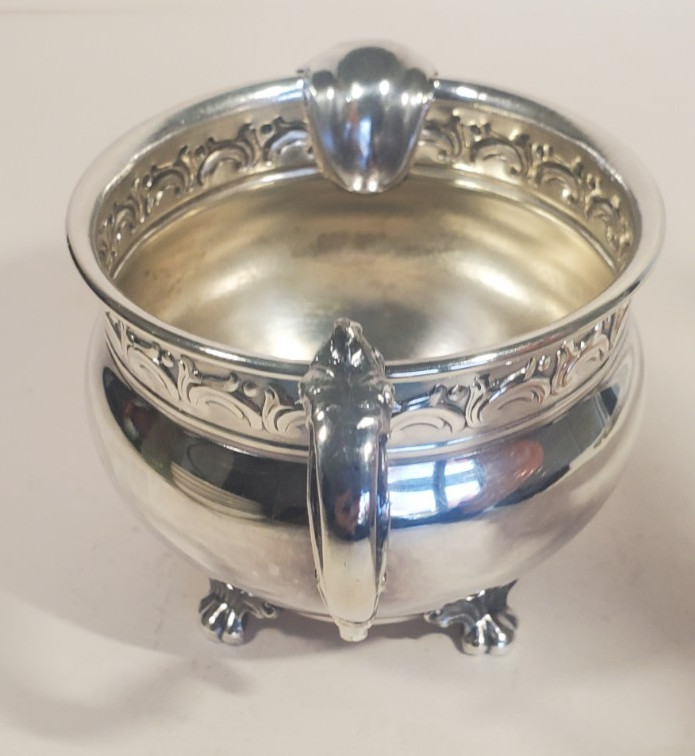 Wallace Silverplate Cream Pitcher Avalon Pattern 2834