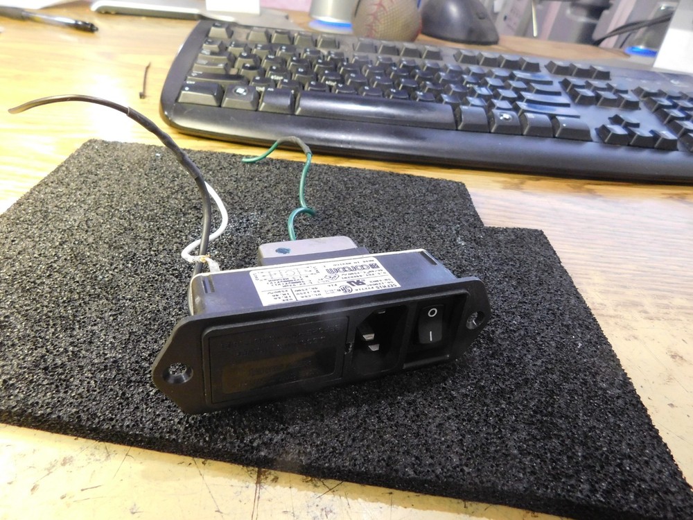 Corcom Model: F7271A / 5EFM1S Power Entry Module.  5A, 120VAC