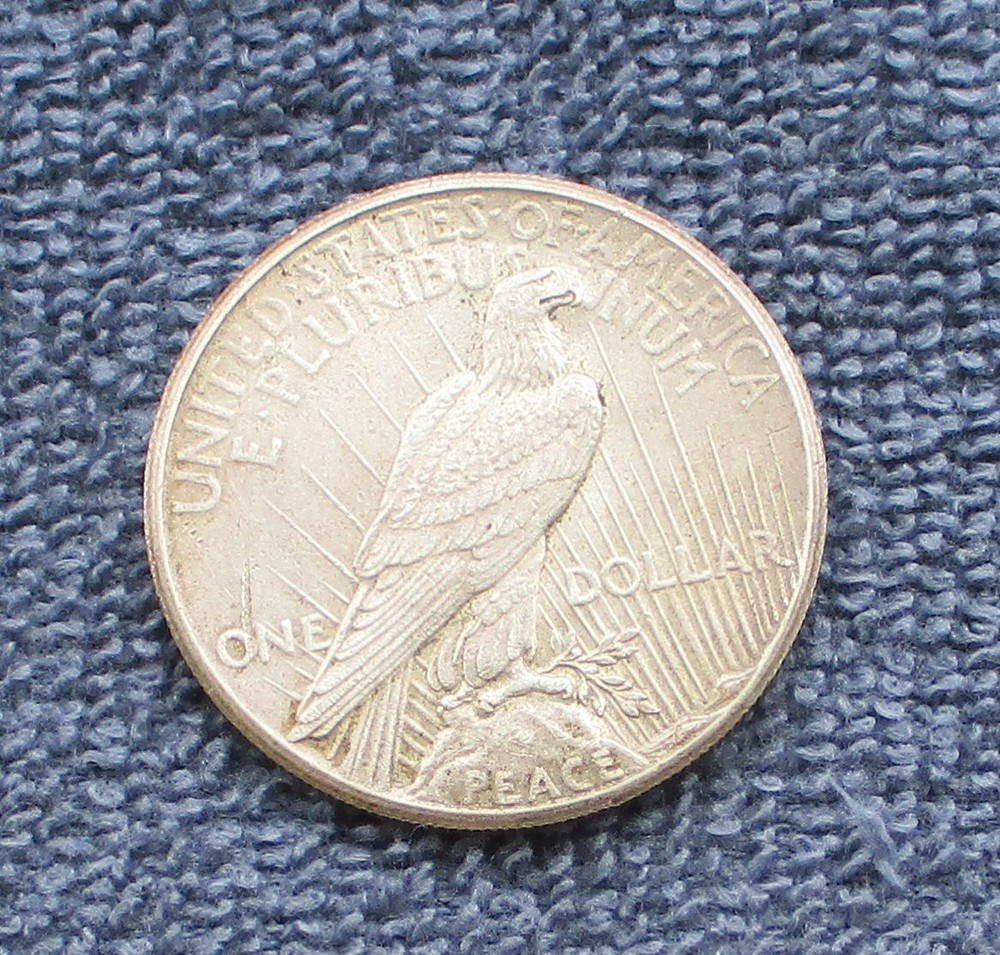 1927 P Peace Dollar