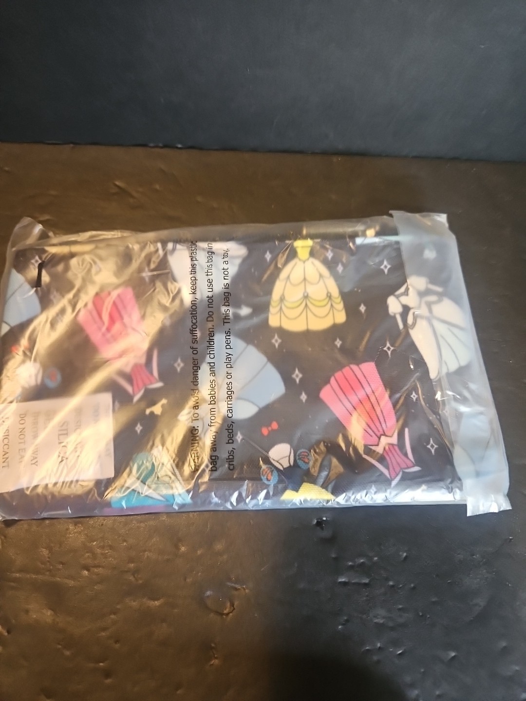 Loungefly Disney Princess Dresses Nylon Pouch Coin Purse Cosmetic Bag NWTs