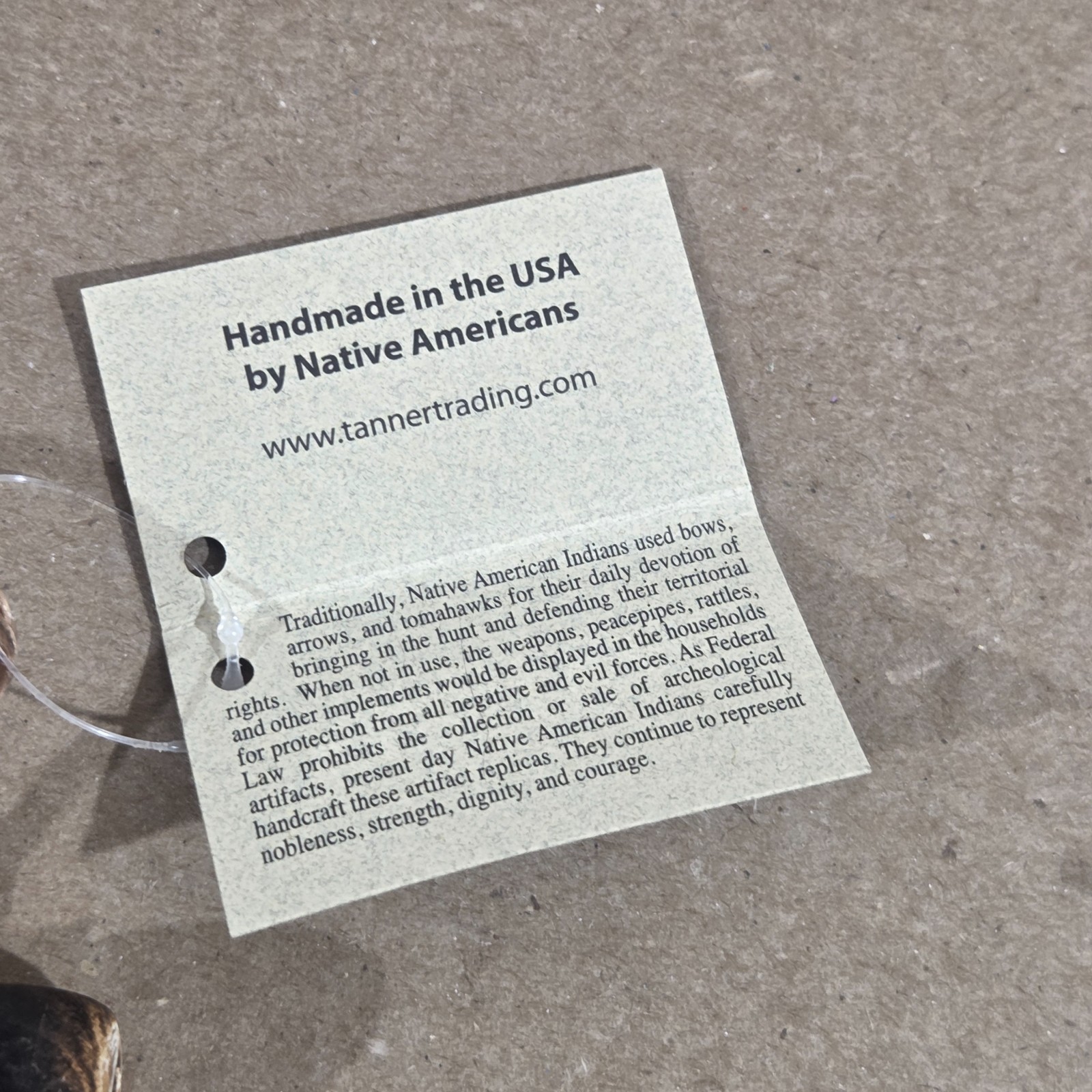 Authentic Navajo Peace Pipe 6" Handcrafted Faux Turquois Beads leather wood stag