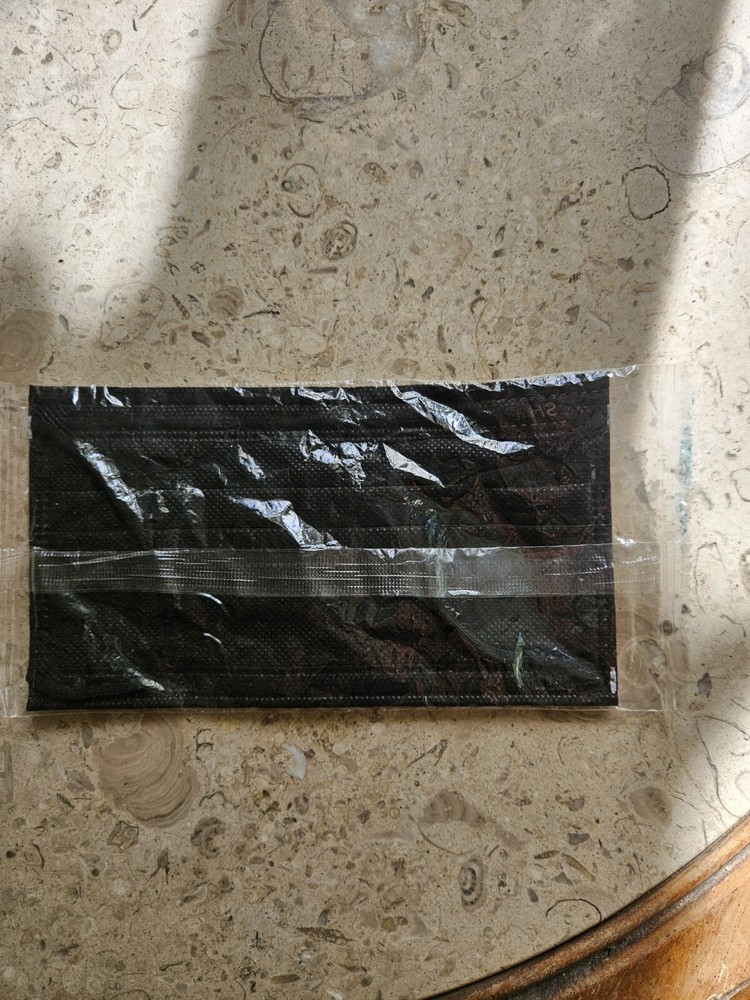 Twitchcon 2023 Twitch Branded black face mask sealed