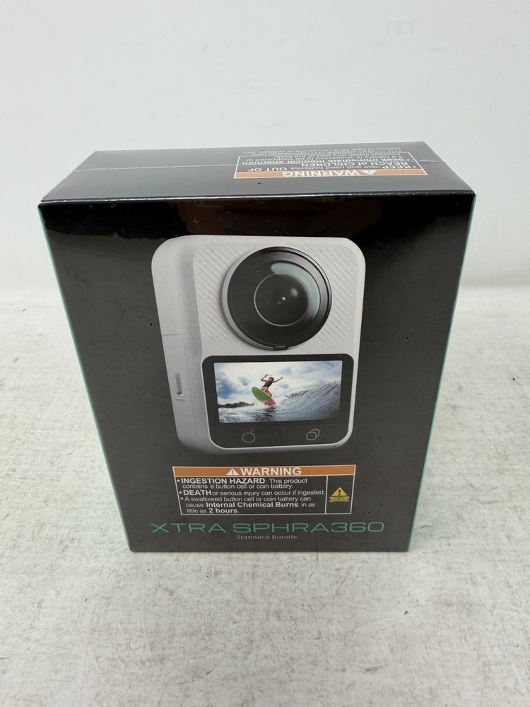 Xtra Sphra360 360 Camera, 8K Panoramic Video, 100MP High Resolution