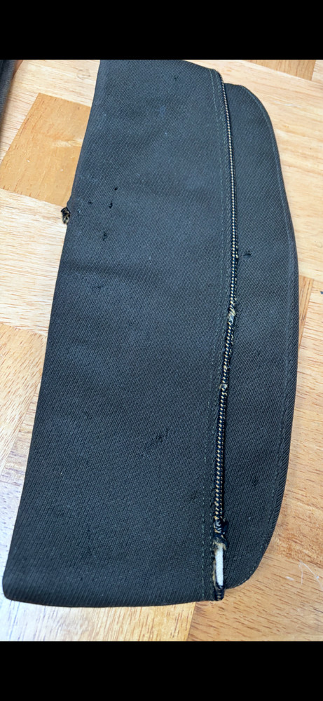 Original 1940 & 1942 Dated u.S. Wool Officers' Garrison Caps