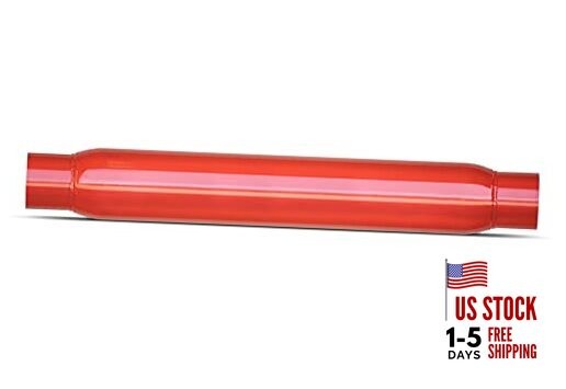 Glasspack Deep Performance Tone Inlet 2.5 Pipe Connection Outlet 2.5 Pipe