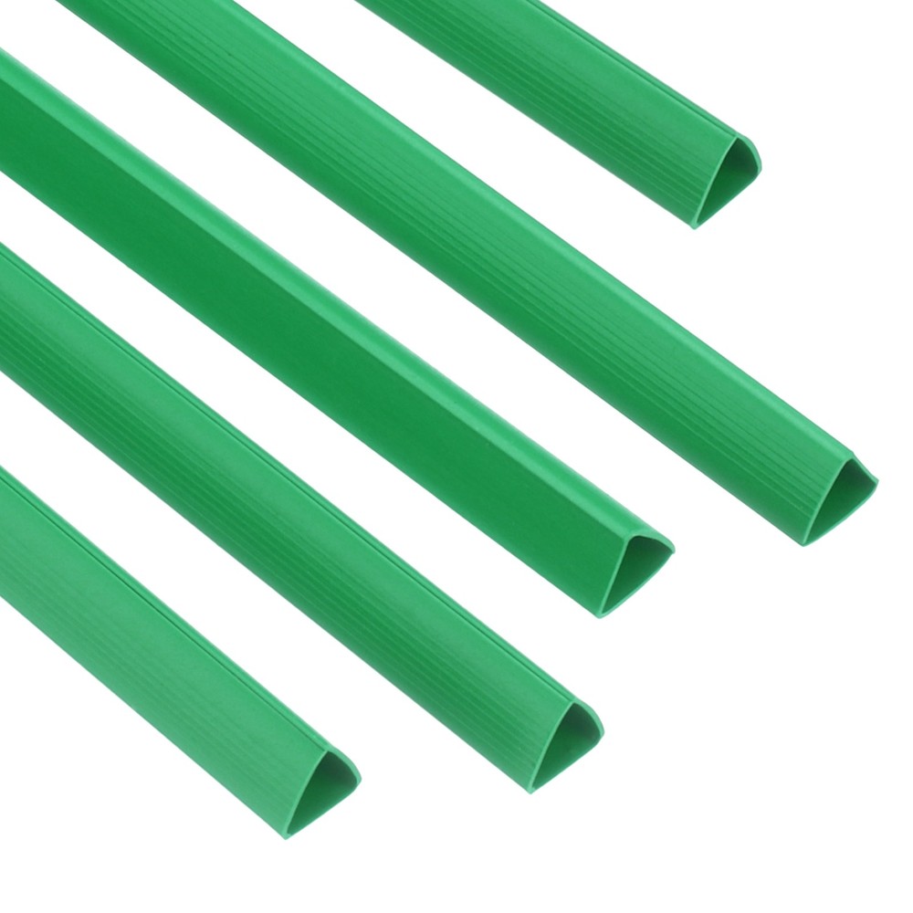 30Pcs Binding Bars, 10mm Binding Bars 70 Sheets Capacity, Green