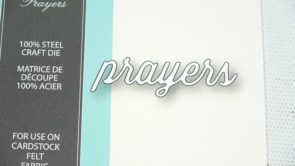 2017 Memory Box Craft Steel Die Perky Prayers 99759