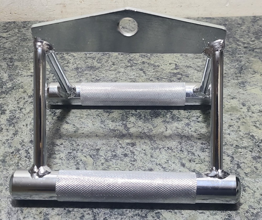 V-Shaped Double-D Lat Pull Down/Rowing Bar/Handle for Workout Cable Machine