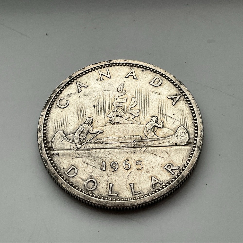 1965 Canada Silver Dollar