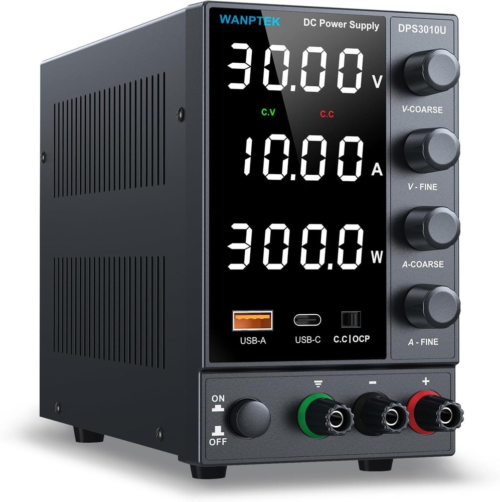 DPS3010U 0~30V 10A Adjustable DC Bench Power Supply Lab Variable DC Power Switch