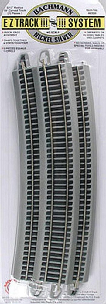 NEW Bachmann HO Scale 18 Degree Curved 33.25" Radius 44504