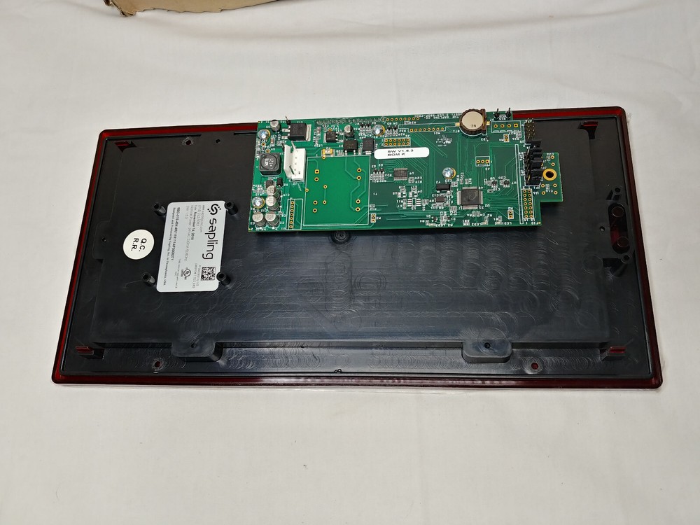 Sapling SBD-31S-404-4R 24VAC Surface Mount Digital Clock NOS