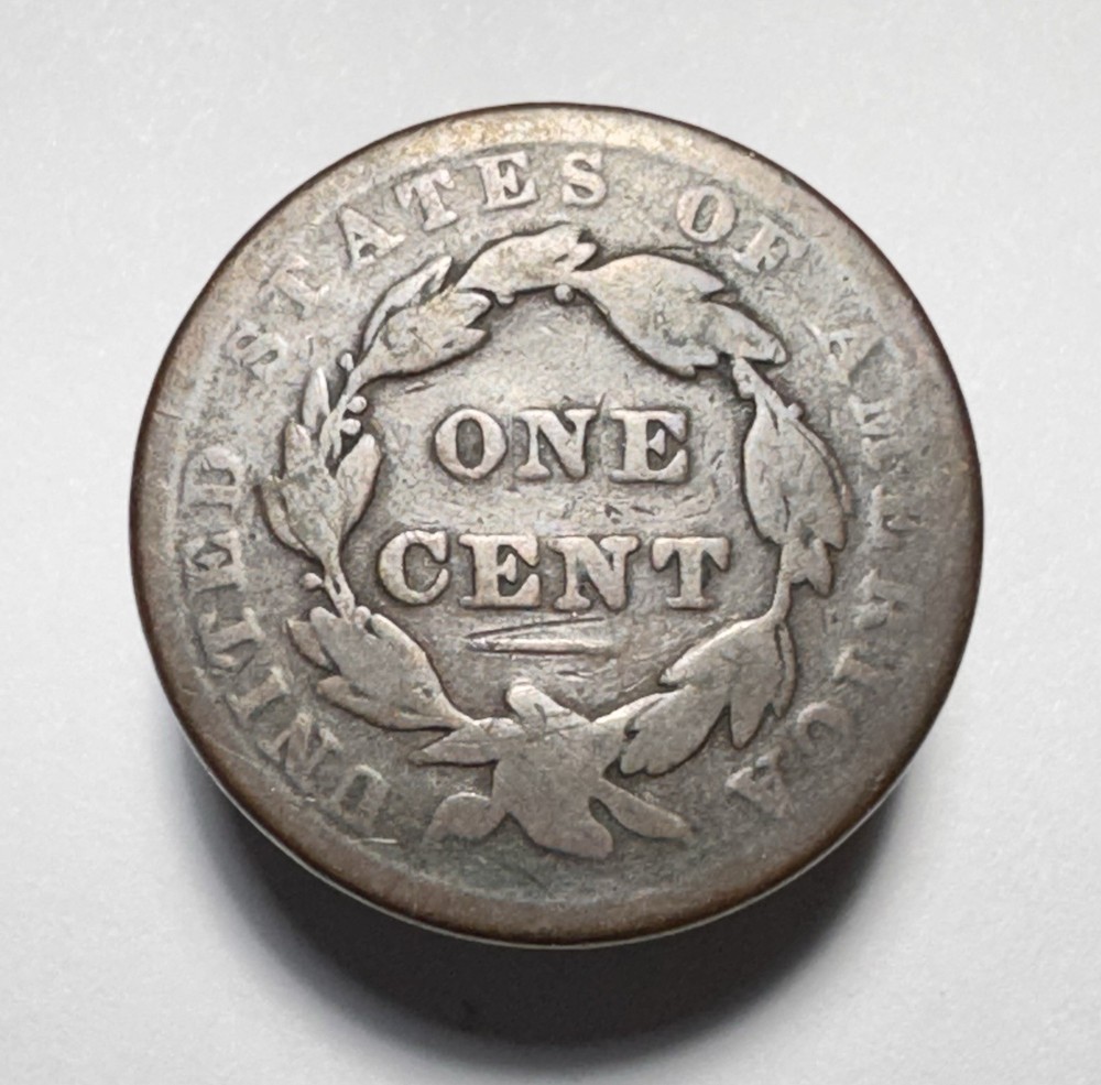 1837 Coronet Head Large Cent #0415