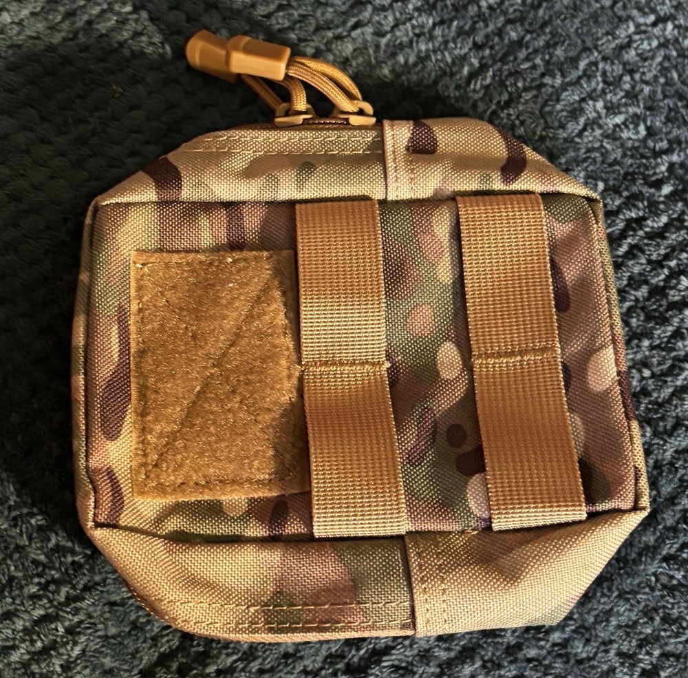 Camouflage Tactical Dog Harness with Adjustable Durable Multiple Pockets