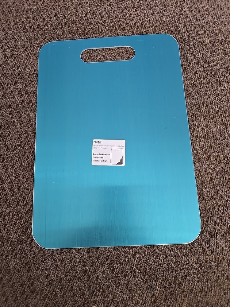 Titanium Cutting Board Double-Sided Titanium Cutting Boards for Kitchen Camping