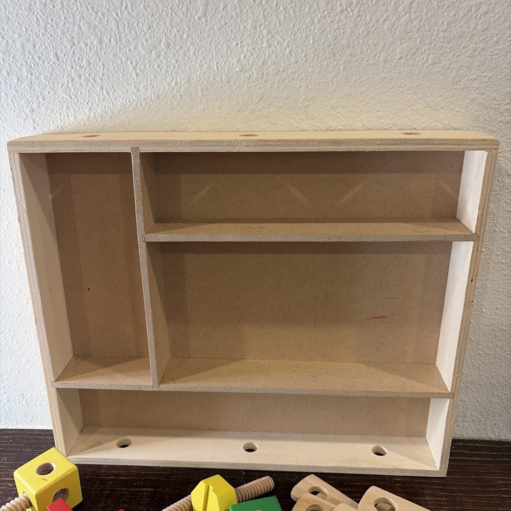 Melissa and Doug Wooden Construction Set