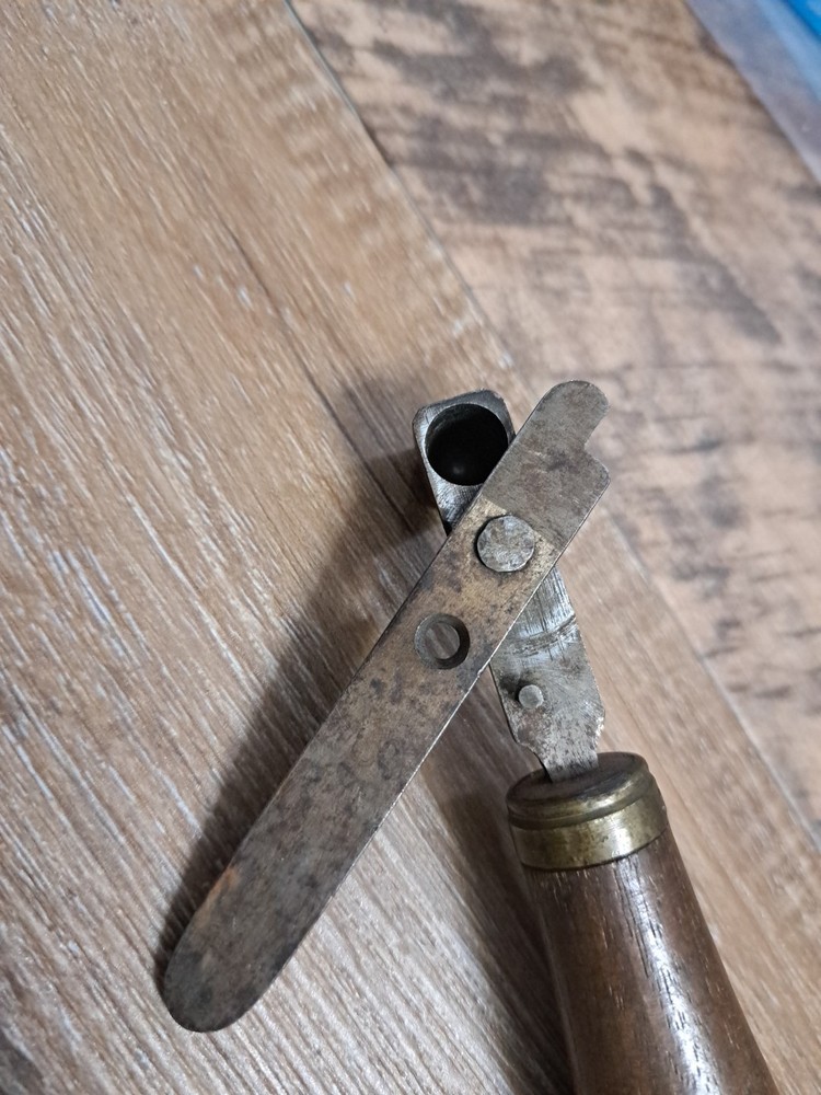 Antique Conical Bullet Mold .380 At Base
