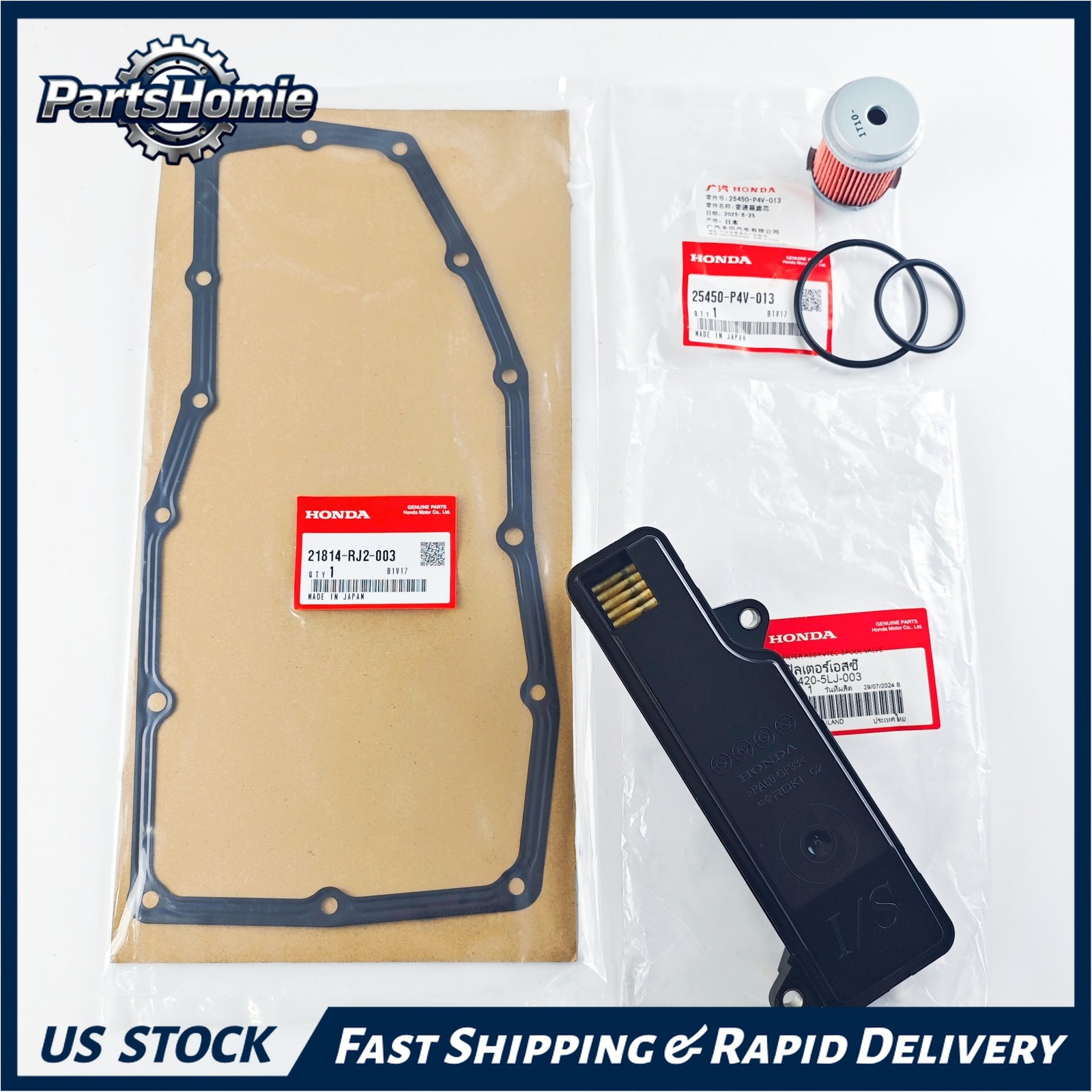 Genuine Transmission Filter Kit 25420-5LJ-003 for 15-21 Honda Civic Accord CR-V
