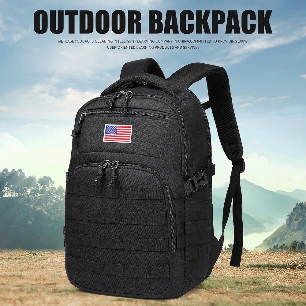 Military tactical backpack backpack men black small tactical assault bag