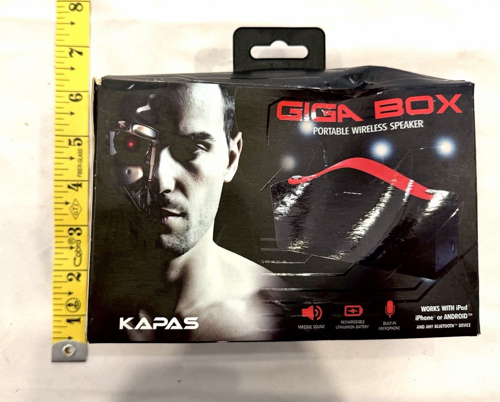Giga Box Kapas Portable Speaker - iPhone Android