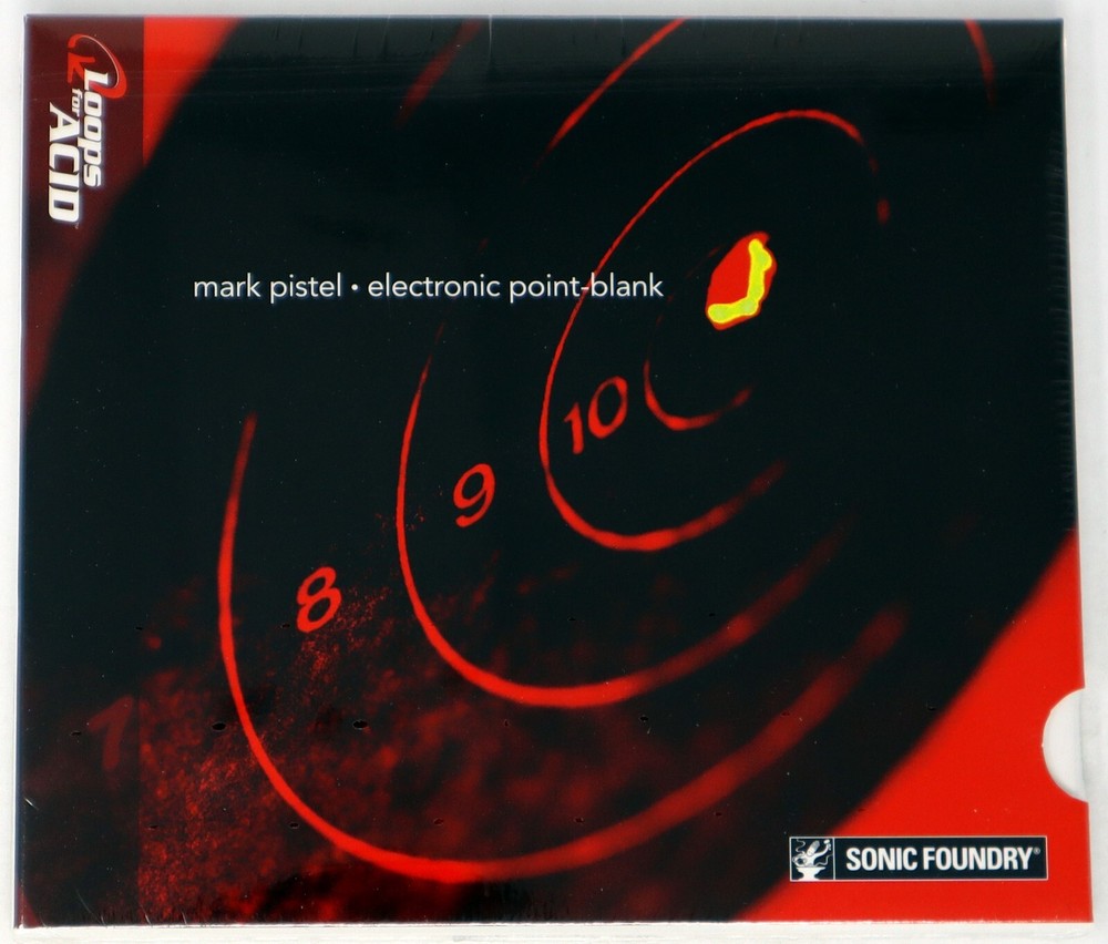 Sonic Foundry Mark Pistel Electronic Point Blank Loops For Acid Sampling CD