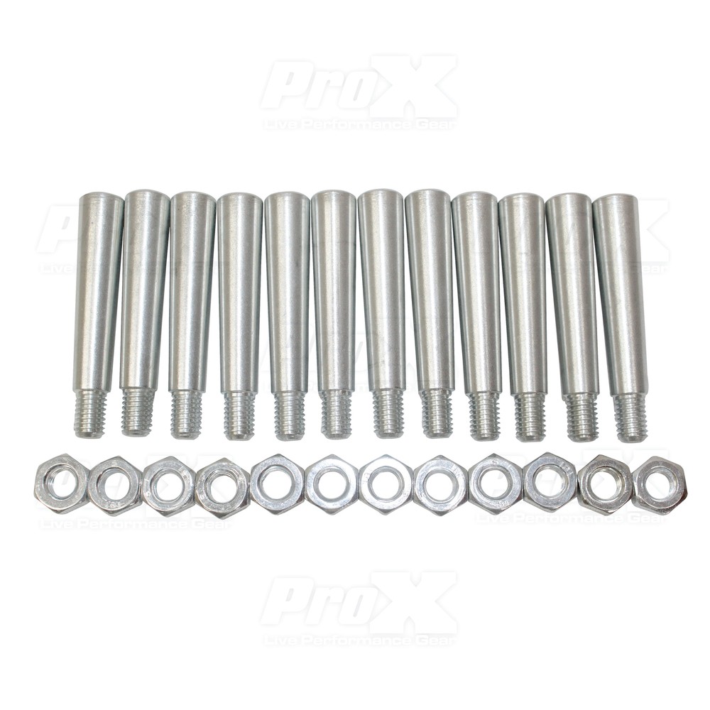 ProX XT-SPN12 12 Pack Tapered Shear Pin+Threaded Tip & Nut For Conical Coupler